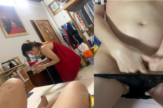 Chồng đi vắng vợ nứng gọi hàng xóm sang chơi