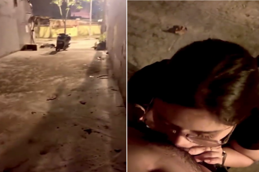 Dâm loạn đến phát điên trước khi về phải đụ ngõ