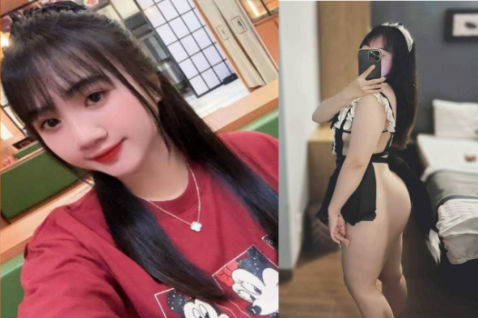 Diện đồ hầu gái hầu hạ anh