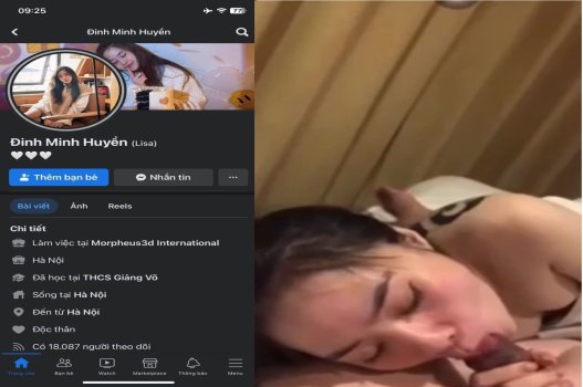 Oral sex Đinh Thị Minh Huyền sướng tuyệt vời